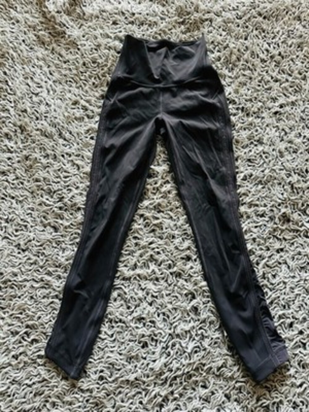 Lululemon Gray Full Length Leggings Size 2